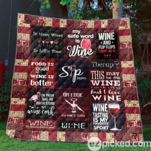 It S Wine O Clock Quilt Blanket Ylh5  Quilt